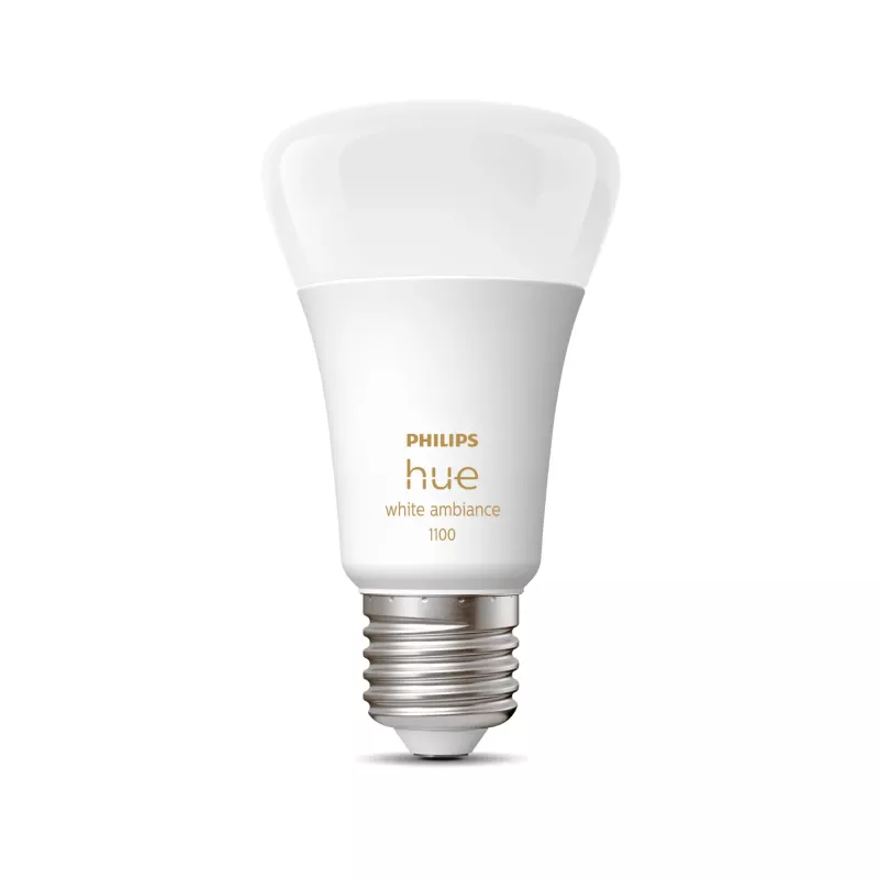 Philips Hue biały ambience A60 – E27 smart bulb – 1100, Smart bulb, Bluetooth/Zigbee, biały, LED, E27, A60