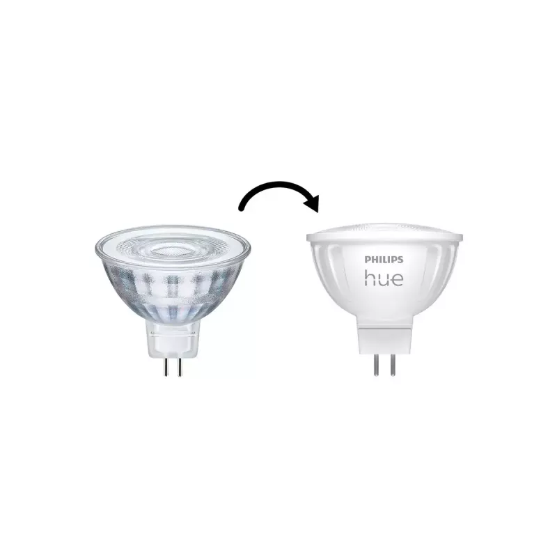 Inteligentny punkt świetlny Philips Hue biały and colour ambience MR16, GU5.3, 6,3 W, Bluetooth/Zigbee