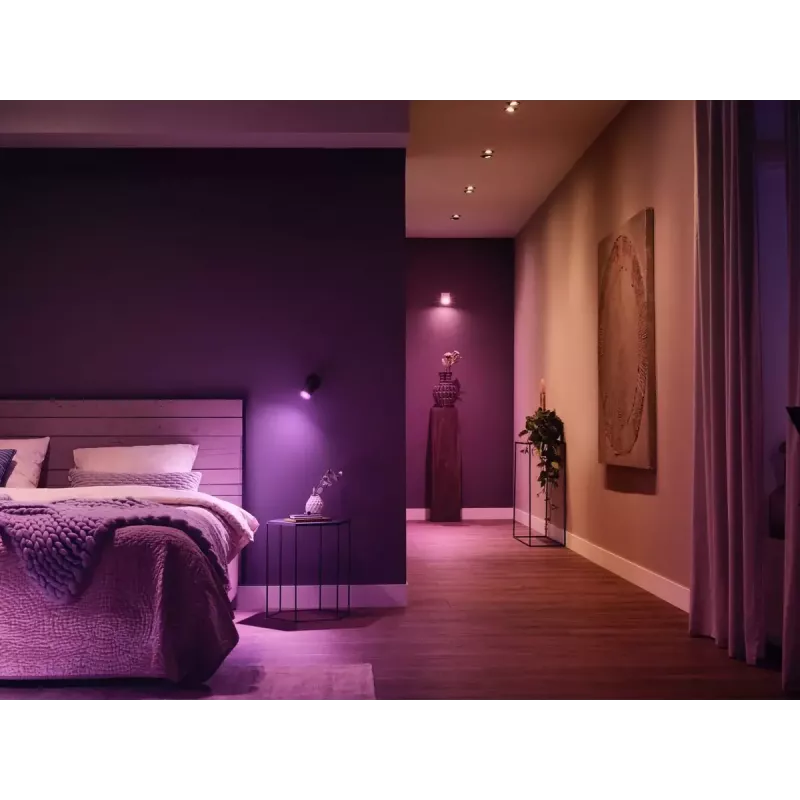 Inteligentny punkt świetlny Philips Hue biały and colour ambience MR16, GU5.3, 6,3 W, Bluetooth/Zigbee