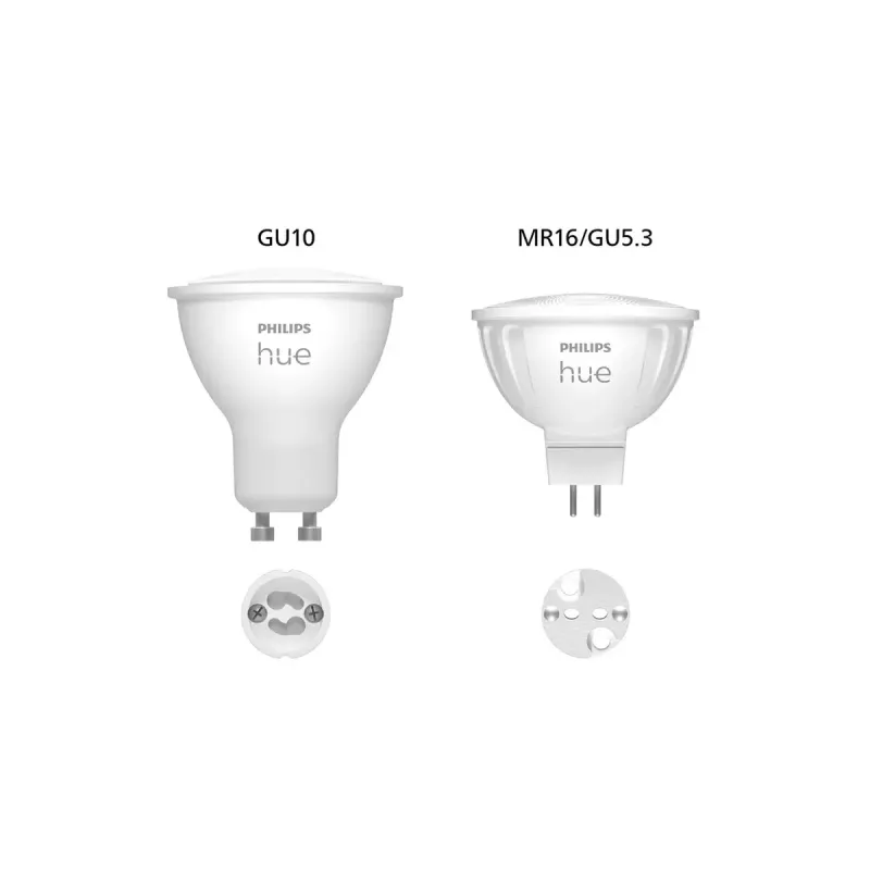 Inteligentny punkt świetlny Philips Hue biały and colour ambience MR16, GU5.3, 6,3 W, Bluetooth/Zigbee