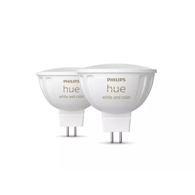 Inteligentny punkt świetlny Philips Hue biały and colour ambience MR16, GU5.3, 6,3 W, Bluetooth/Zigbee