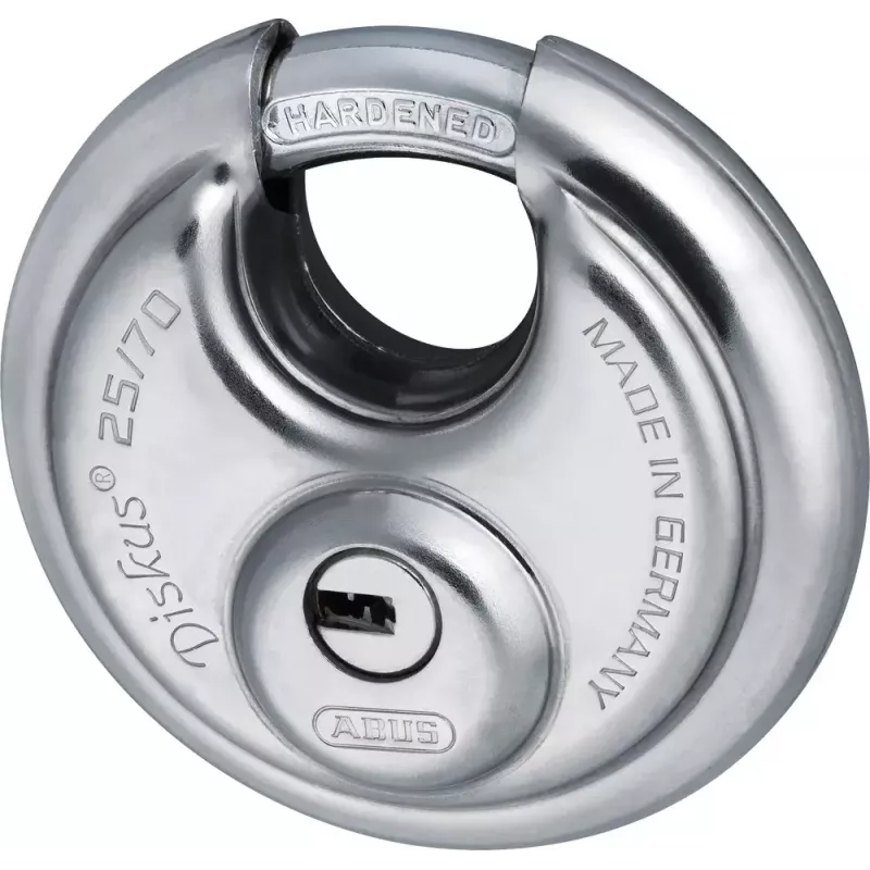 Kłódka dyskowa ABUS 25/70 kd Zamek na klucz 5 kluczy 7 cm