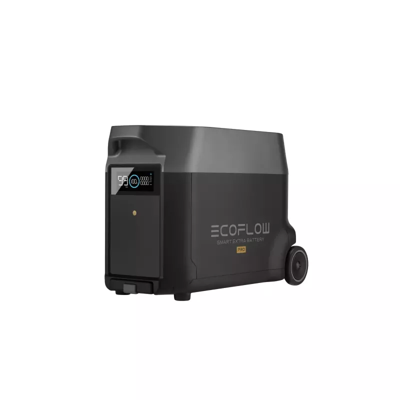 Bateria 3600 Wh do EcoFlow DELTA Pro — 39 kg, 635×285×416 mm, czarny