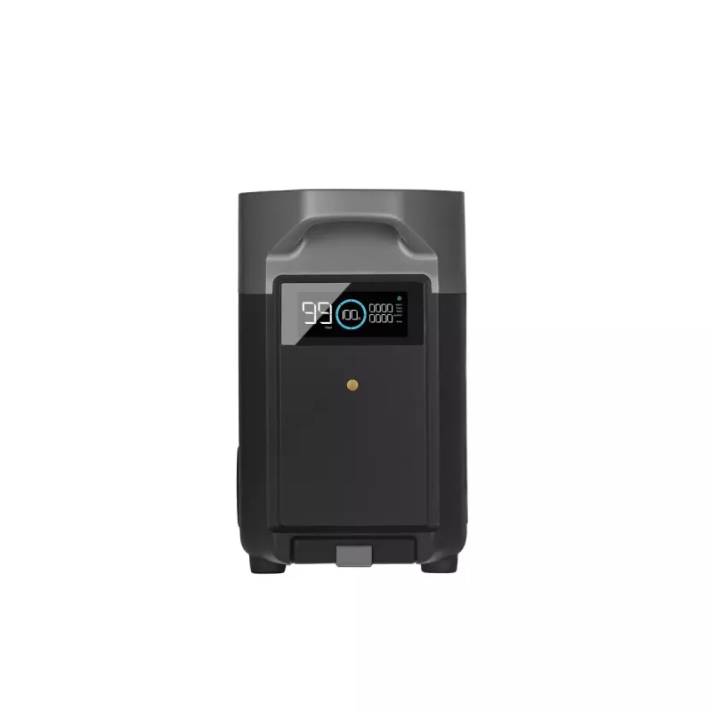 Bateria 3600 Wh do EcoFlow DELTA Pro — 39 kg, 635×285×416 mm, czarny