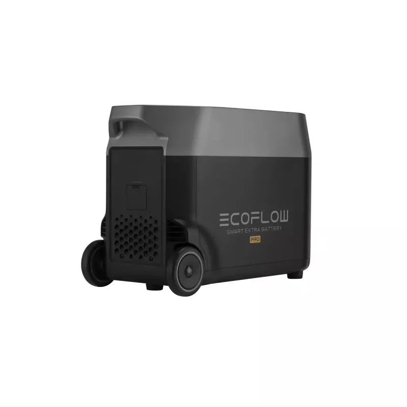 Bateria 3600 Wh do EcoFlow DELTA Pro — 39 kg, 635×285×416 mm, czarny