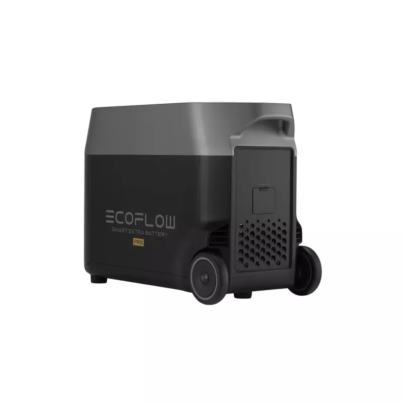 Bateria 3600 Wh do EcoFlow DELTA Pro — 39 kg, 635×285×416 mm, czarny