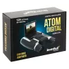 Lornetka Levenhuk Atom DB20 z powiększeniem 20× i wbudowaną kamerą 2 MP, wyświetlaczem LCD