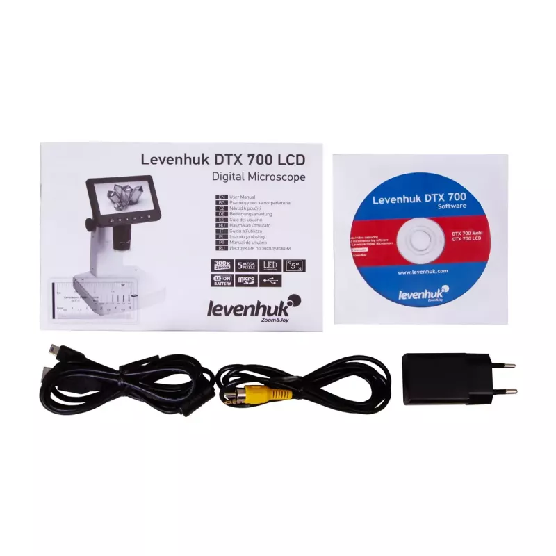 Mikroskop cyfrowy Levenhuk DTX 700 LCD