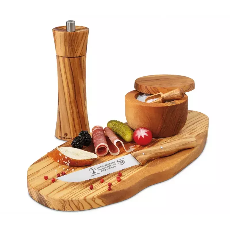 Młynek do soli Zassenhaus Frankfurt Olive Wood