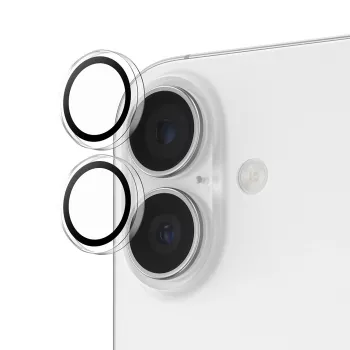 PanzerGlass ® Hoops® Osłona obiektywu aparatu Transparentna iPhone 17 | iPhone 16 | 16 Plus