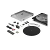 Gramofon Sharp RP-TT100 czarny z napędem bezpośrednim i wyjściem USB do nagrywania cyfrowego