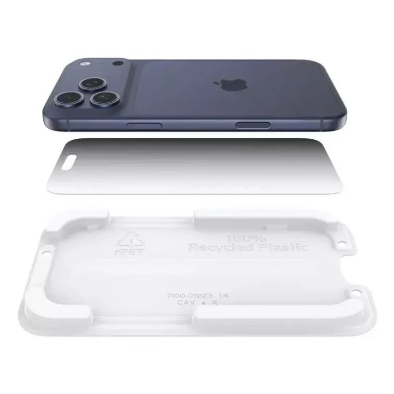 Osłona ekranu Belkin ScreenForce InvisiGlass do iPhone 17 Pro Max antybakteryjna odporna na upadki