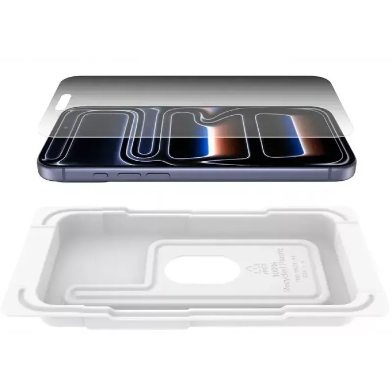 Osłona ekranu Belkin ScreenForce InvisiGlass do iPhone 17 Pro Max antybakteryjna odporna na upadki