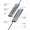 ICY BOX 11-w-1 hub USB Type-C z czytnikiem kart i PD