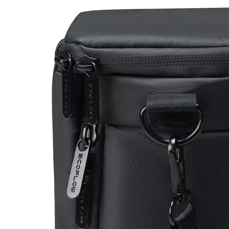 Torba transportowa EcoFlow do przenośnej stacji zasilania TRAIL DC, czarna, 220×120×230 mm