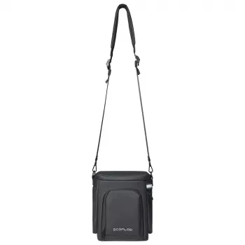Torba transportowa EcoFlow do przenośnej stacji zasilania TRAIL DC, czarna, 220×120×230 mm