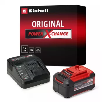 Zestaw startowy z akumulatorem EINHELL 18V 5.2Ah i ładowarką model 1091226