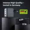 Zasilacz Intenso W100ACC+C520C 100W Szybkie ładowanie GaN Czarny