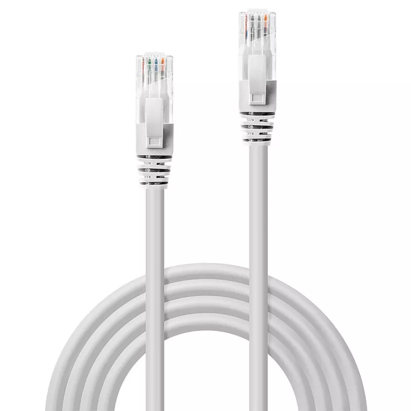 Lindy 0.5m CAT6 U/UTP Kabel sieciowy, biały
