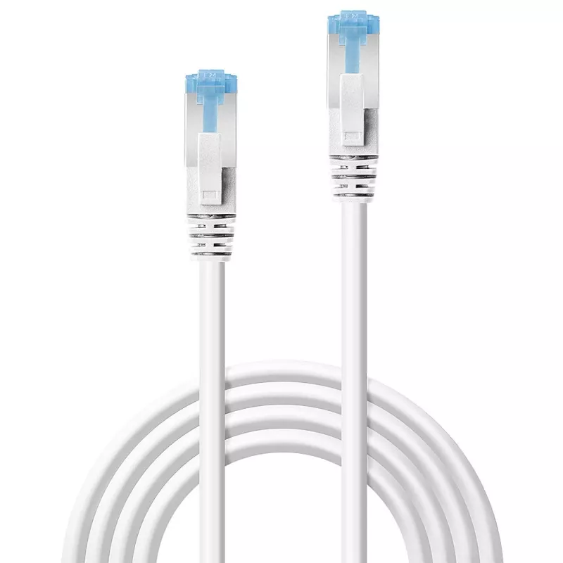 Lindy 47191 kabel sieciowy biały 0,5 m Cat6a S/FTP (S-STP)