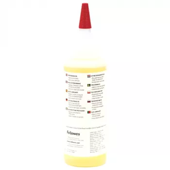 Fellowes Powershred Bottled Lubricant (120ml), olej smarujący, Bursztynowy, 0,12 L, 44,5 mm, 44,5 mm, 161,9 mm