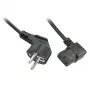 Lindy 30345 kabel zasilający beżowy 2 m CEE7/7 wtyk C13