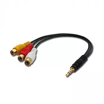 adapter kablowyowy AV Lindy - stereo i kompozytowe wideo