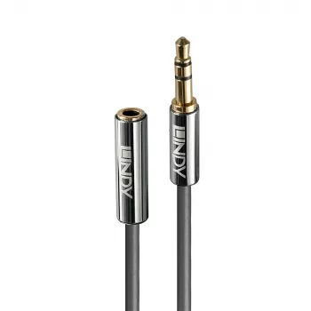 Lindy 0.5M 3.5MM AUDIO kabel, CROMO LINE