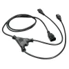 Lindy 1m kabel rozdzielający IEC, IEC C14 na 2 x IEC C13