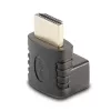 Lindy Adapter HDMI z żeńskiego na męski, kątowy 90° w dół