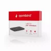 Obudowa HDD GEMBIRD EE2-U3S-3 dla napędów SATA 2,5 cala, 1-kieszeniowa, Micro-USB B, USB 3.2 Gen 1, do 2 TB, czarna