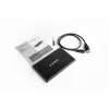 Obudowa HDD GEMBIRD EE2-U3S-3 dla napędów SATA 2,5 cala, 1-kieszeniowa, Micro-USB B, USB 3.2 Gen 1, do 2 TB, czarna