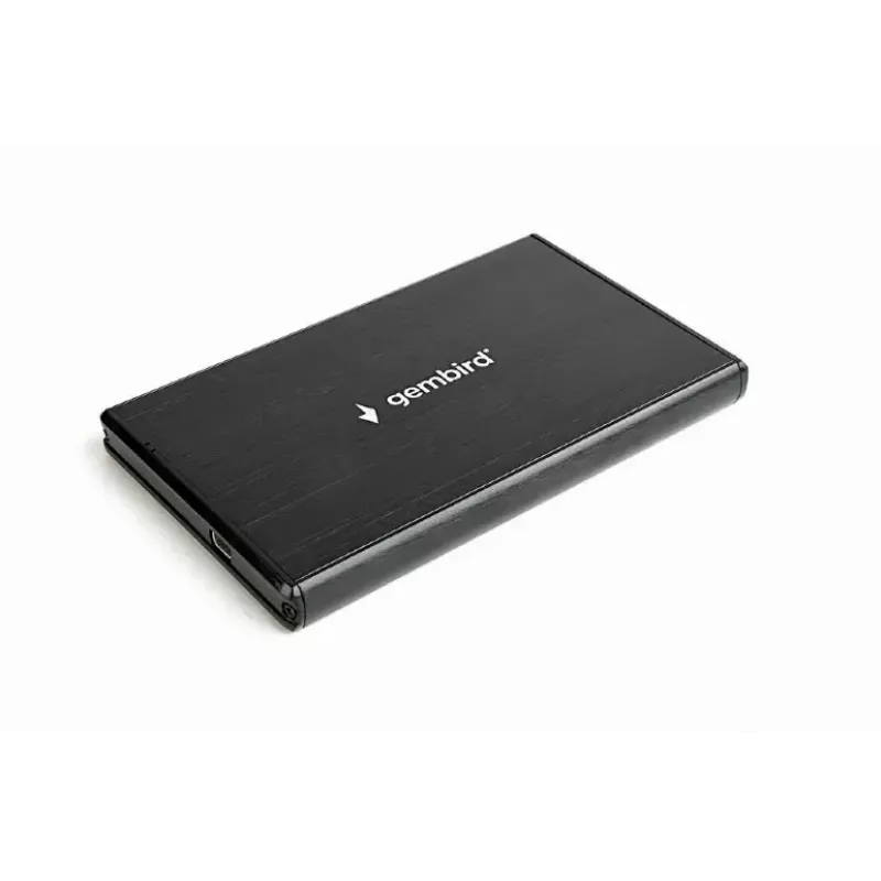Obudowa HDD GEMBIRD EE2-U3S-3 dla napędów SATA 2,5 cala, 1-kieszeniowa, Micro-USB B, USB 3.2 Gen 1, do 2 TB, czarna