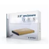 Obudowa HDD Gembird EE2-U3S-3-GL dla dysków SATA 2,5 cala, jedno-kieszeniowa, USB 3.0, złota
