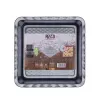 Naczynie do lasagne Resto Kitchenware 96115 prostokątne stal węglowa 255x255x50 mm