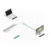 Lindy 0,20 m kabel przejściówkowy Mini DisplayPort na DisplayPort, 0,15 m, Mini DisplayPort, DisplayPort, Męski, Żeński, Biały