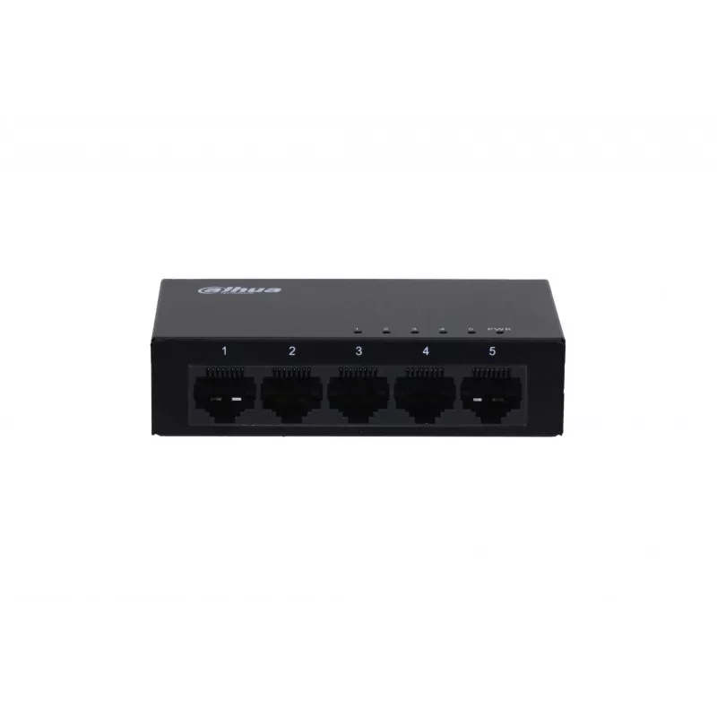 Przełącznik niezarządzalny Gigabit 5-portowy Dahua Technology Access, niezarządzalny, L2, Gigabit Ethernet (10/100/1000)