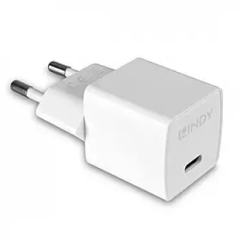 Ładowarka sieciowa Lindy 73410 do urządzeń mobilnych Smartfon Biała