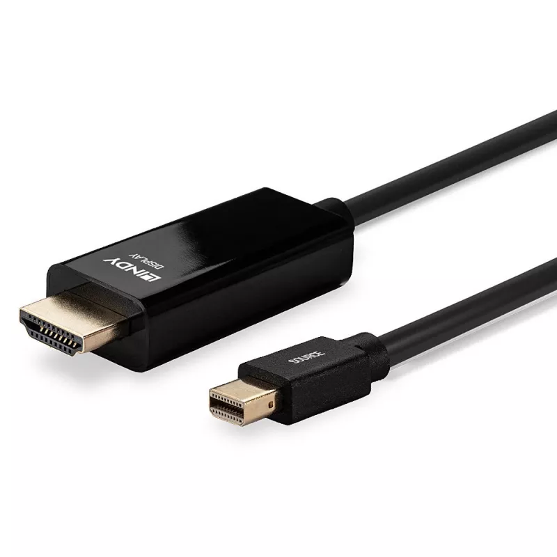 Kabel Lindy 1m Mini DisplayPort na HDMI 10.2G