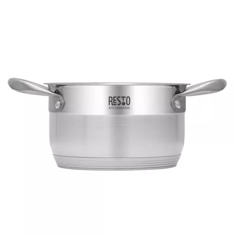 Resto Kitchenware Rigel 1,9 l okrągły garnek ze stali nierdzewnej