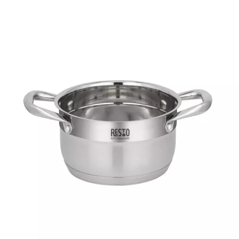 Resto Kitchenware Rigel 1,9 l okrągły garnek ze stali nierdzewnej