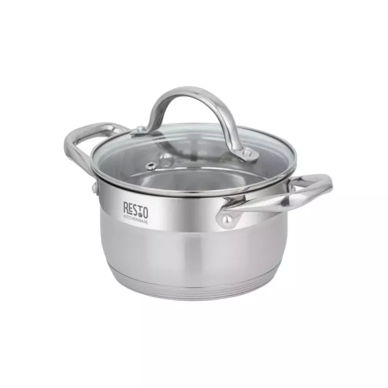 Resto Kitchenware Rigel 1,9 l okrągły garnek ze stali nierdzewnej