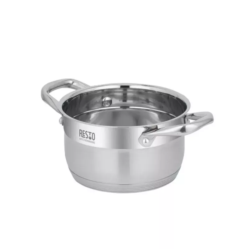 Resto Kitchenware Rigel 1,9 l okrągły garnek ze stali nierdzewnej