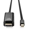 Lindy 2m Mini DisplayPort do HDMI 10.2G kabel