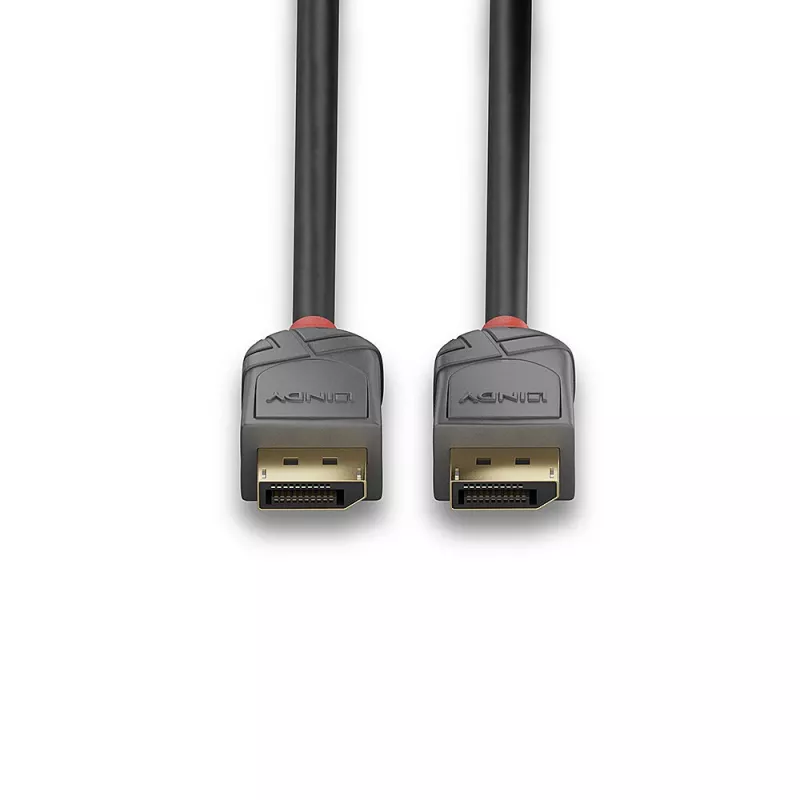 Kabel Lindy DisplayPort 1.4 3 m, linia Anthra