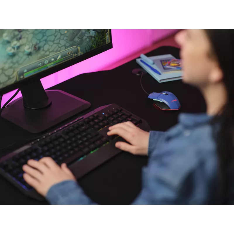 Trust GXT109B FELOX mysz Gaming Symetryczna USB Type-A 6400 DPI