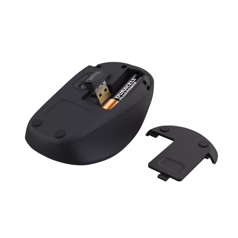 Trust Yvi+ mysz biurkowa Praworęczna RF Wireless Optyczna 1600 DPI