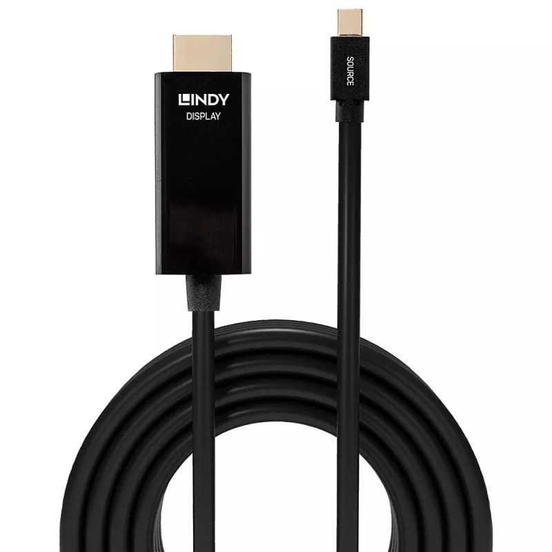 Kabel Lindy 3m Mini DisplayPort do HDMI 10.2G