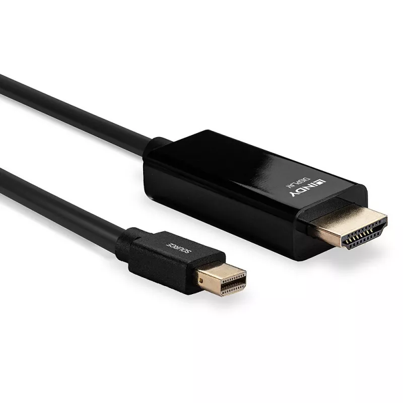 Kabel Lindy 3m Mini DisplayPort do HDMI 10.2G