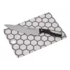 Deska do krojenia Resto Kitchenware 95403 prostokątna plastikowa szaro-biała